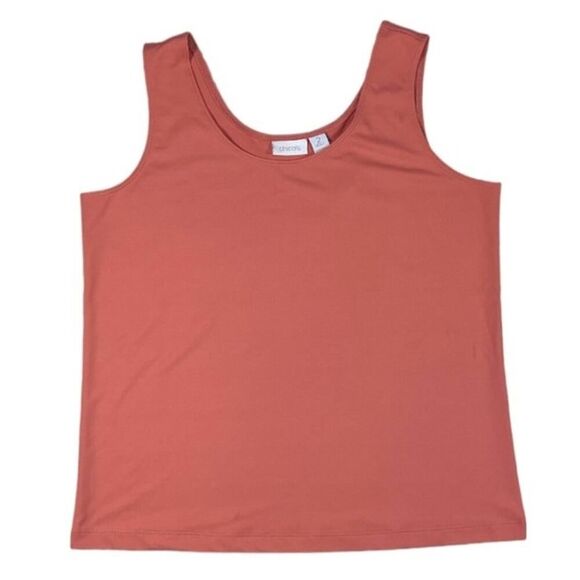 Chico's Orange Tank Top | Size 2 (L) - Picture 1 of 3